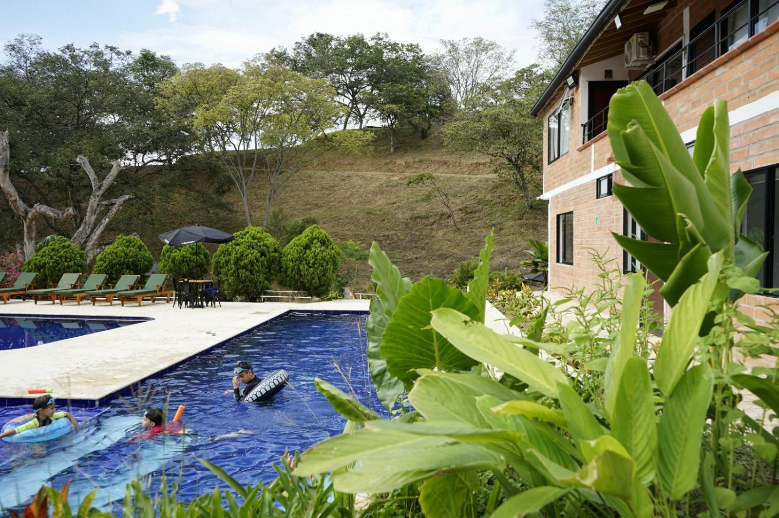 Tres Lagos Hotel San Jerónimo Esterno foto
